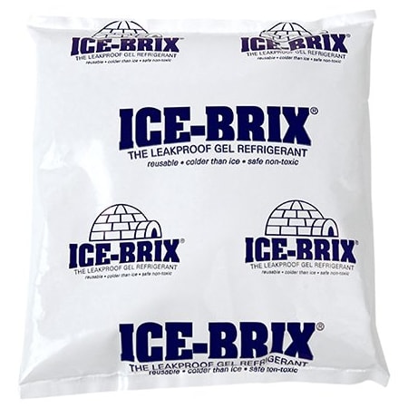Ice-Brix 8 x 8 x 1-1/2'' - 32 oz. Ice-Brix Cold Packs, 9PK BUY00022237